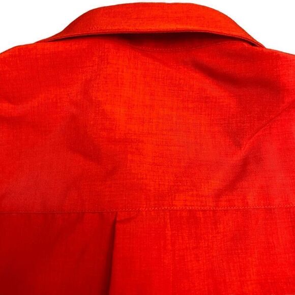 Oobe Chikfila Red Long Sleeve Button Down Team Member Shirt Sz 3XL - Picture 8 of 12